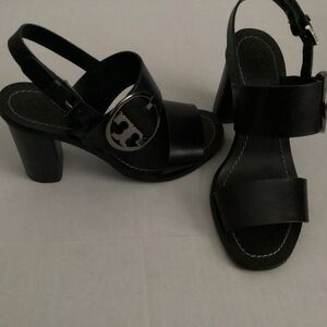 Tory Burch Sandals. Navy Blue. Size 6. EUC